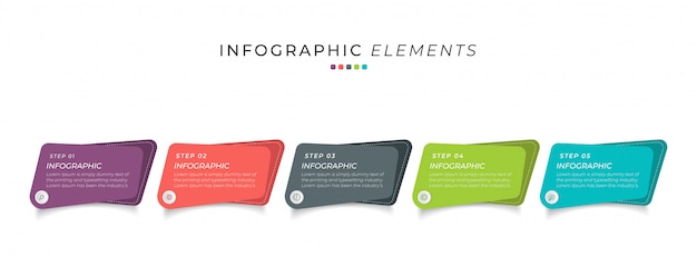 Zakelijke infographic ontwerp kan worden gebruikt voor de lay-out van de workflow, diagram, jaarverslag.