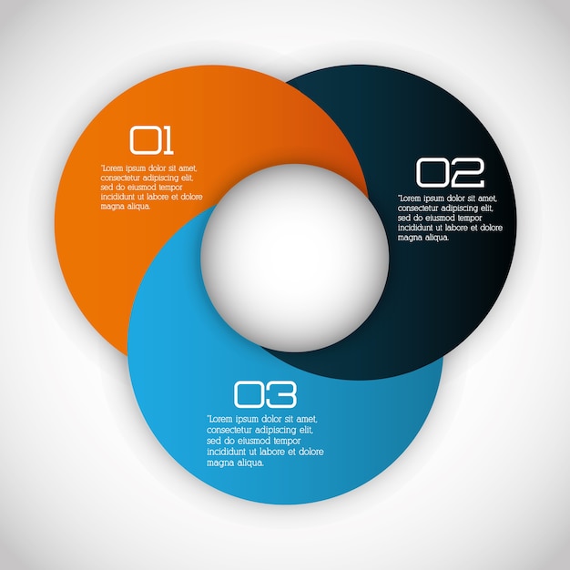 Vector zakelijke infographic ontwerp