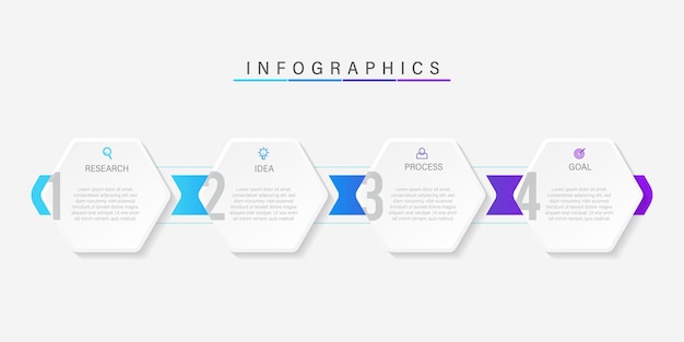 Zakelijke infographic sjabloonontwerp