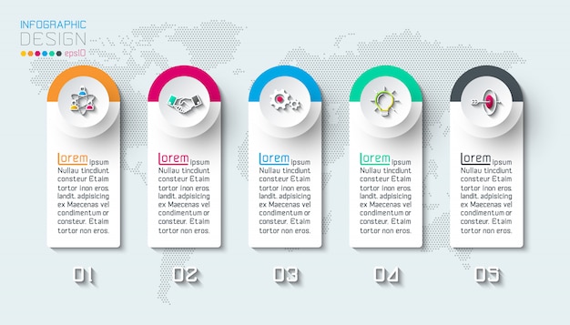 Zakelijke infographic