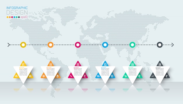 Zakelijke infographic