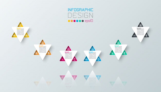 Zakelijke infographic