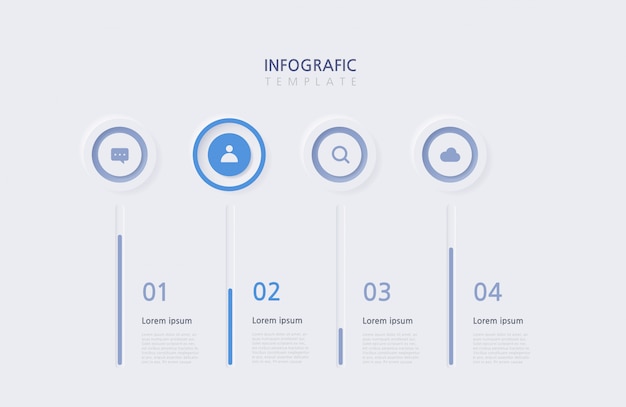 Zakelijke infographics presentatiesjabloon