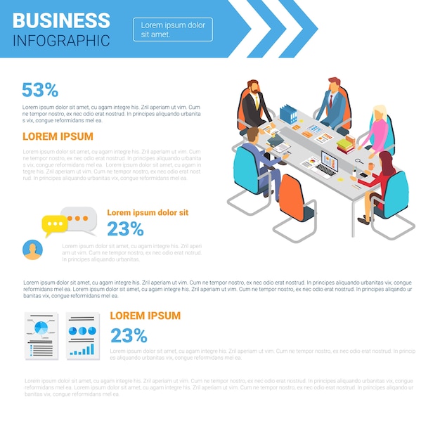 Zakelijke Infographics Set