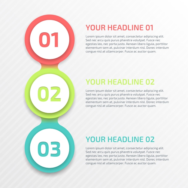 Zakelijke infographics sjabloon.