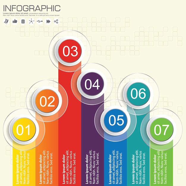 Zakelijke infographics