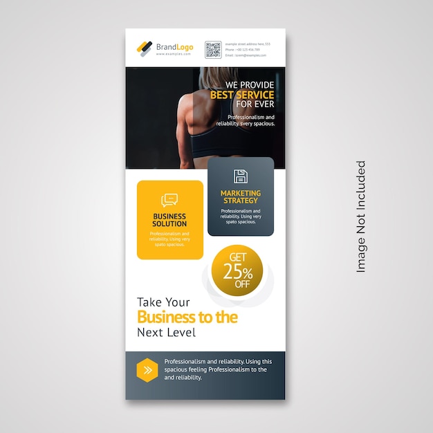 Zakelijke Rollup Banner
