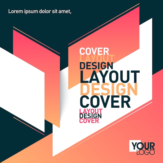 Vector zakelijke vector. brochure sjabloon lay-out, cover ontwerp jaarverslag, abstract ontwerp.