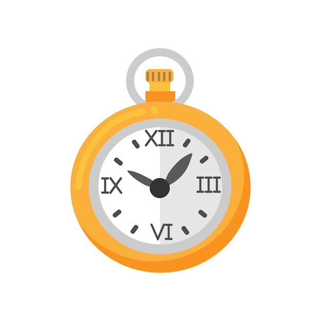 Zakhorloge pictogram clipart avatar logotype geïsoleerde vectorillustratie