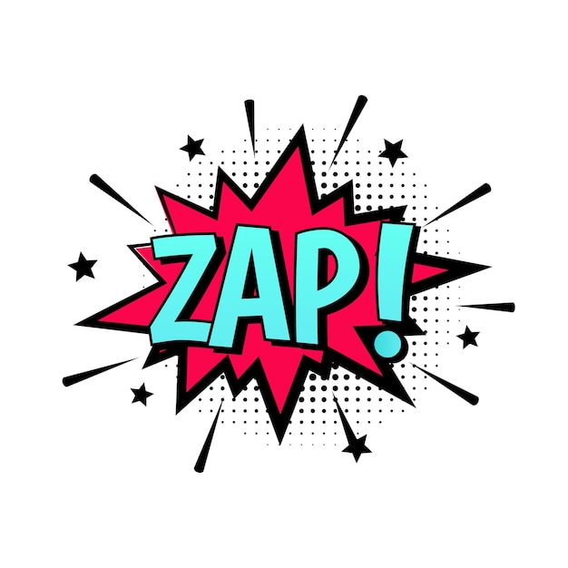 ZAP speech bubble