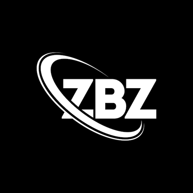 Logo zbz lettera zbz lettere logo design iniziali logo zbz collegato con cerchio e maiuscolo logo monogramma zbz tipografia per il business tecnologico e marchio immobiliare