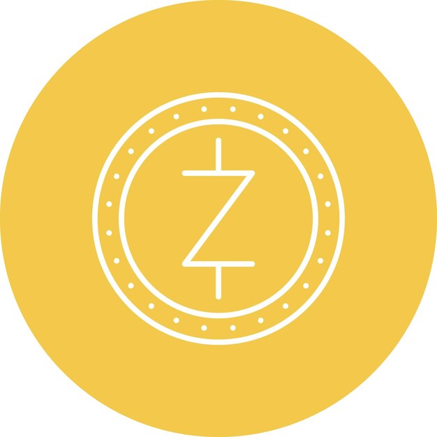 Vector zcash icon