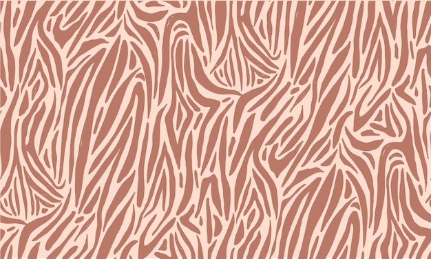 Zebra skin pattern and Tiger fur seamless illustration with Pastel colors background