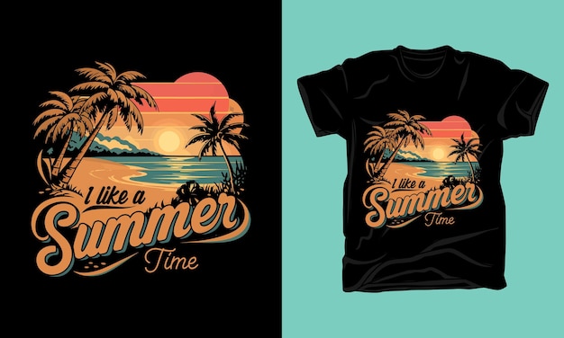 zee bichsummer t-shirt ontwerp typografisch