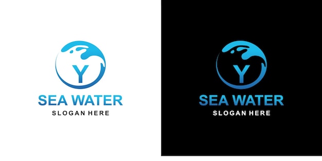 Zeewater logo letter y