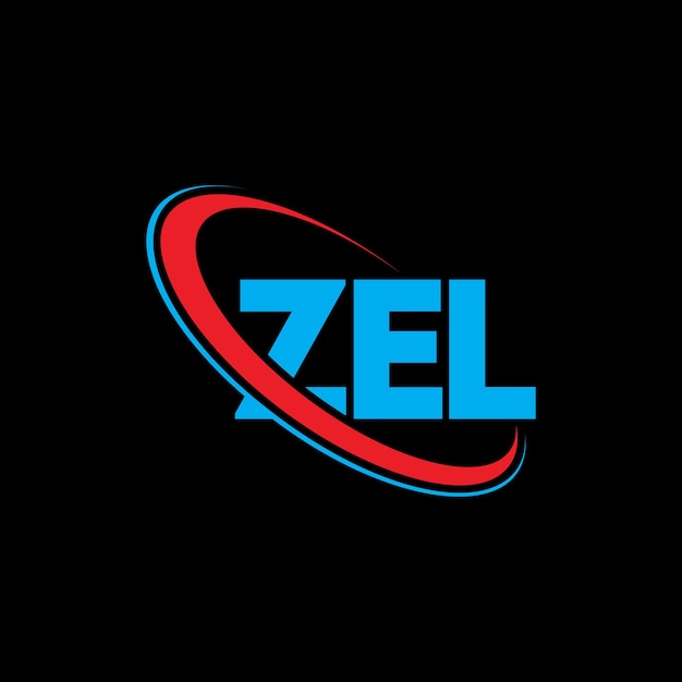 ZEL logo ZEL letter ZEL letter logo ontwerp Initialen ZEL logo gekoppeld aan cirkel en hoofdletters monogram logo ZEL typografie voor technologiebedrijf en vastgoedmerk