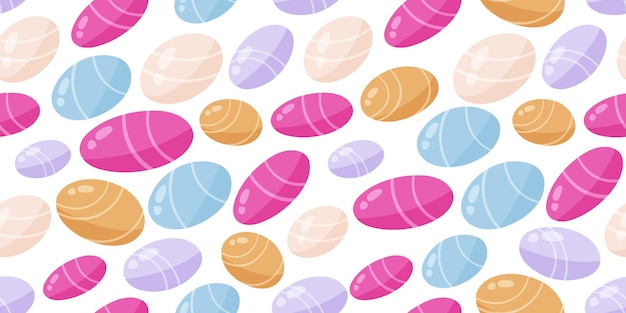 Zen stones pattern Glassy set Pebbles of different colors Vector illustration on a white backgrou