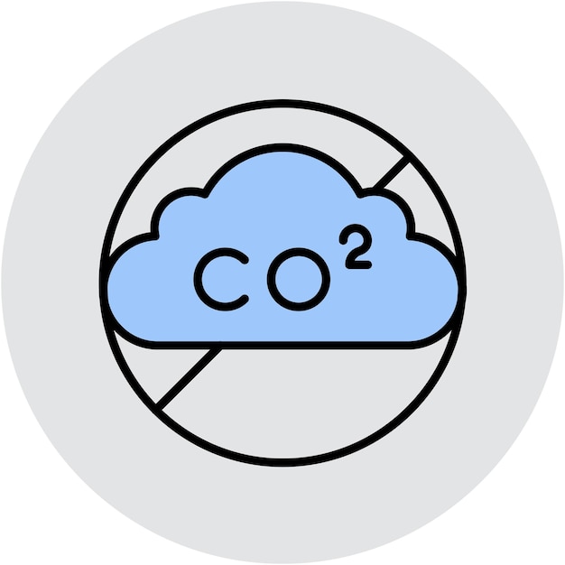 zero emission vector illustration style