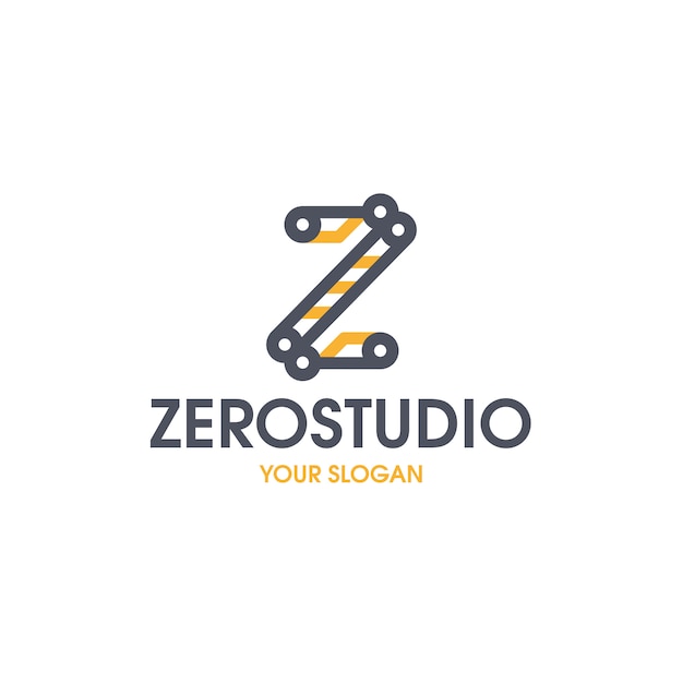 Logo zero studio letter z