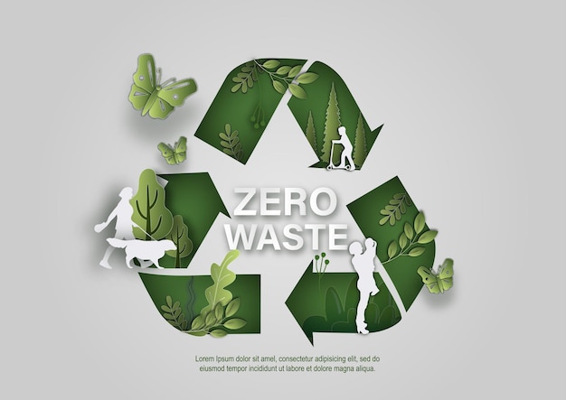 zero waste green paper