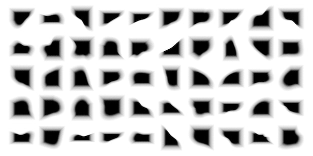 Zeshoek halftone abstracte achtergrond instellen 50