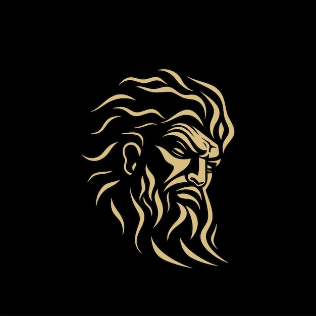 Zeus logo design vector illustration