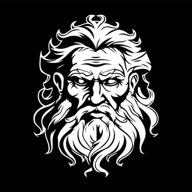 Zeus logo design vector template