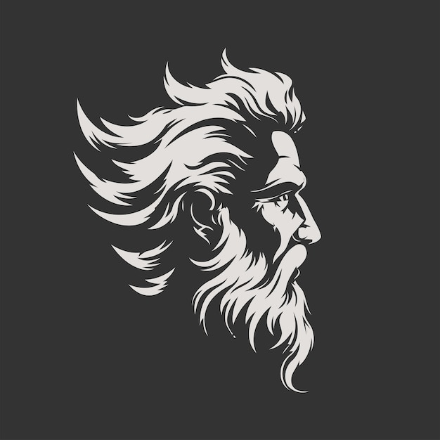 Zeus logo design vector template