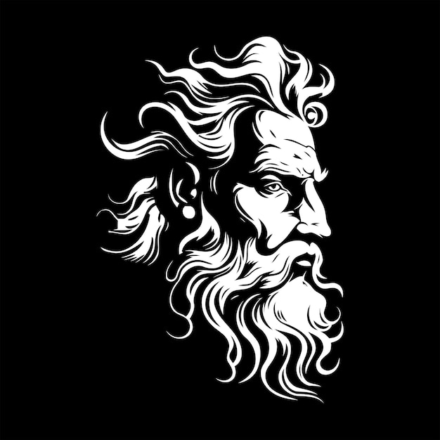 Zeus logo ontwerp vector sjabloon