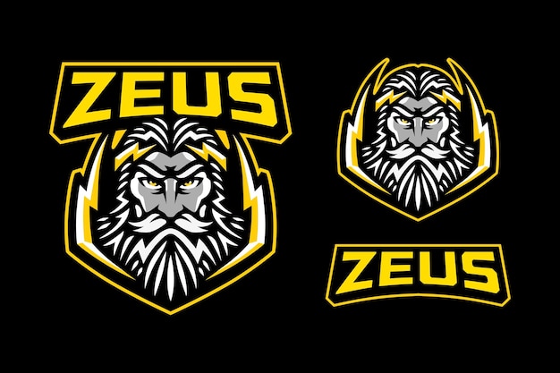 ベクトル zeus sport logo