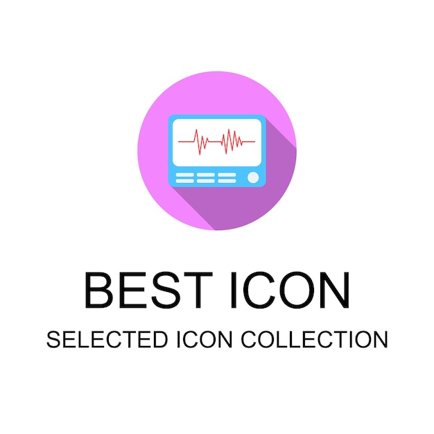 Ziekenhuis icon set collectie kan worden gebruikt voor digitaal en print