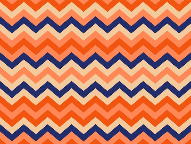 Zig zag geometric vector seamless pattern Chevron futuristic en