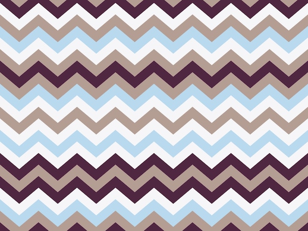 Zig zag geometric vector seamless pattern Chevron futuristic en