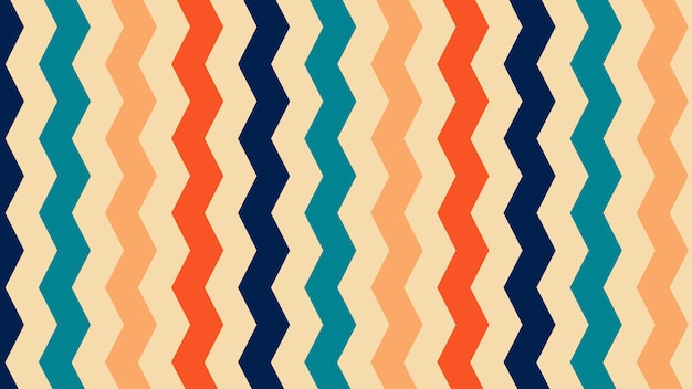 zig zag horizontal line classic retro background pattern retro vintage color background