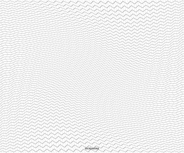 ジグザグ線のパターン 波の線の背景 波のテクスチャのベクトルイラスト