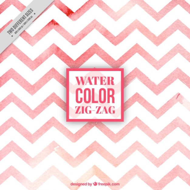 Zig zag watercolor background