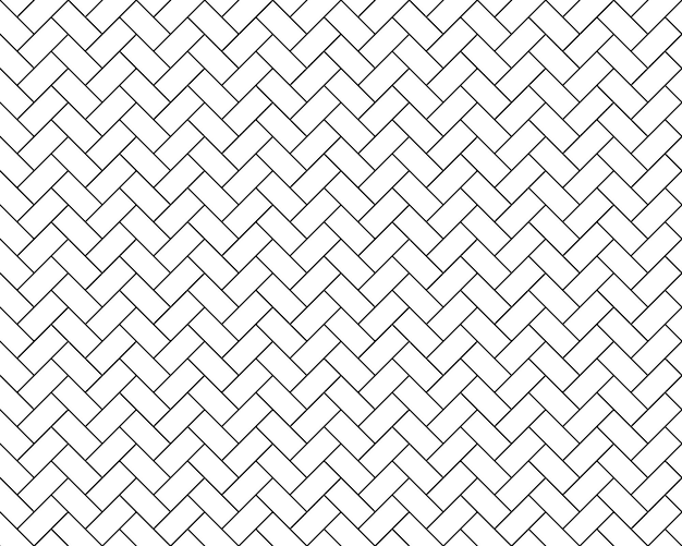 Vector zigzag floor seamless pattern herringbone flooring design realistic diagonal texture