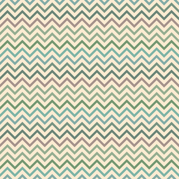 Vector zigzag geometrische vector patroon groene abstracte chevron achtergrond