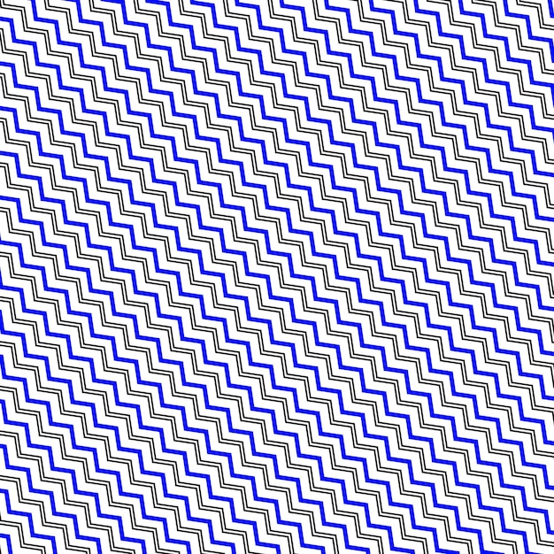 Zigzag naadloos lijnpatroon achtergrond vector afbeelding