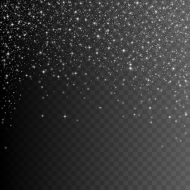Zilver glitter stardust achtergrond afbeelding