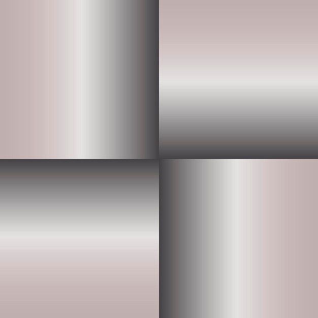 Zilveren chroom 3D-illustratie rendering Abstracte achtergrond Geometrisch glanzend vierkant kubuspatroon