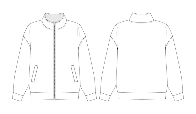 Zip up sweatshirt