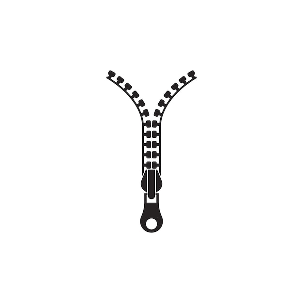 Vector zipper vector icon