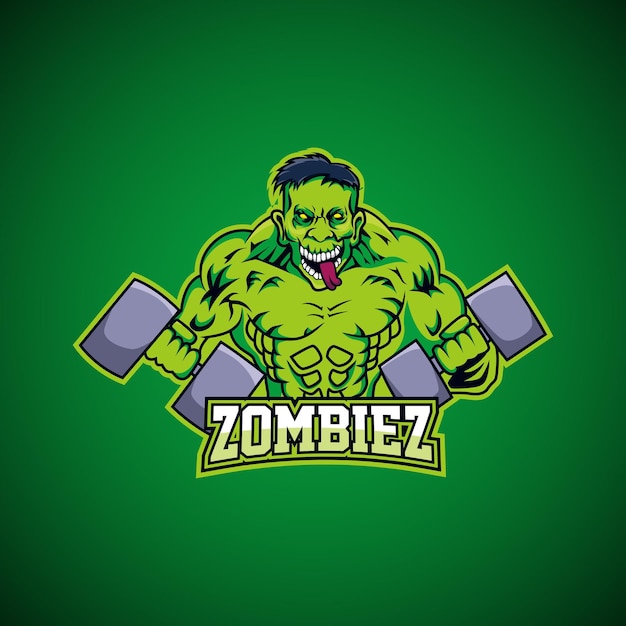 Zombie Mascot Logo Design