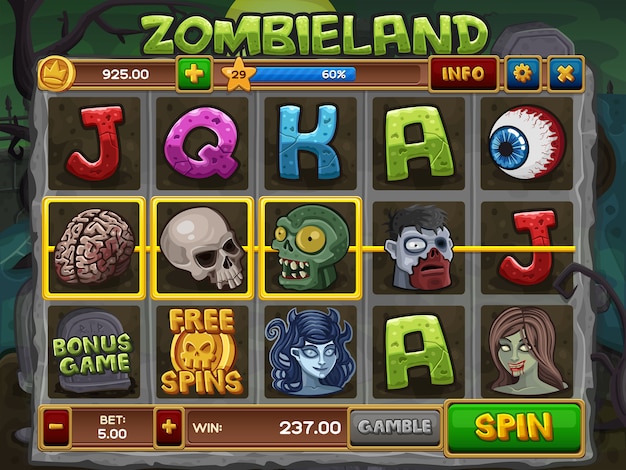 Gioco di slot zombie