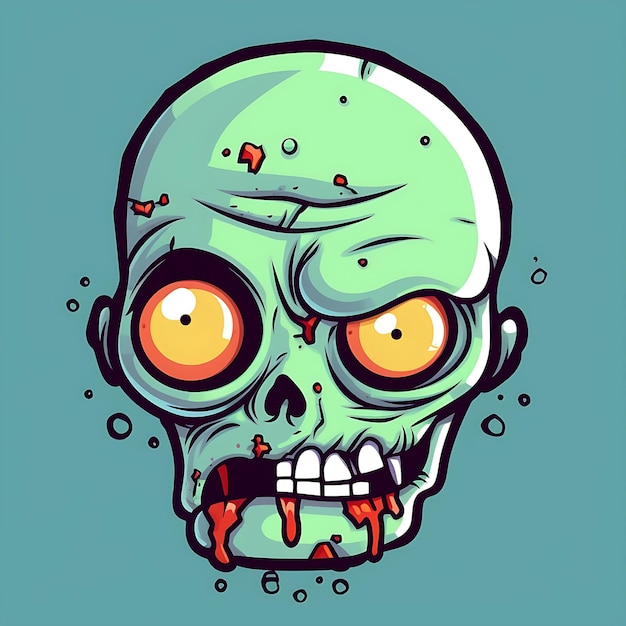 Zombie Vector Illustration