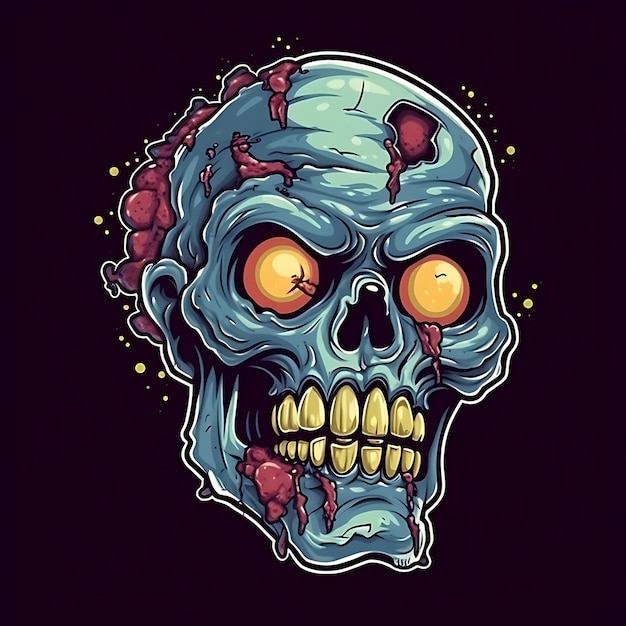 Zombie Vector Illustration