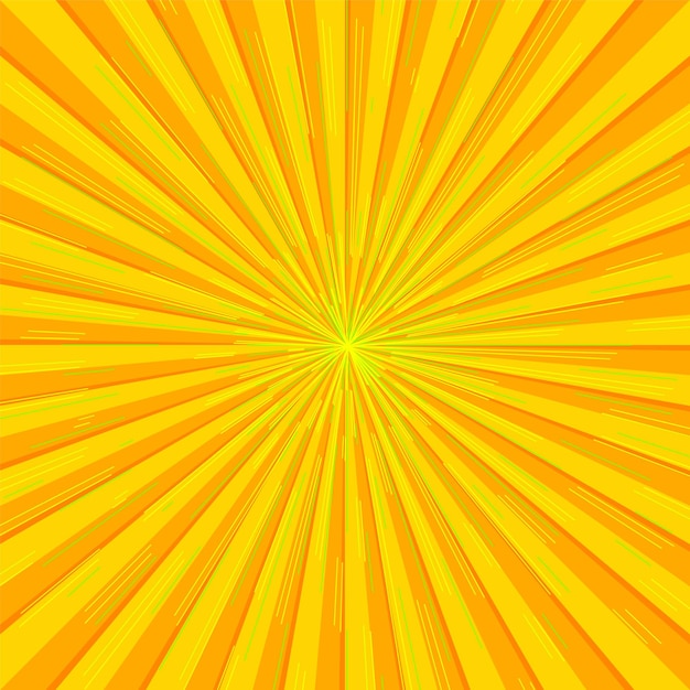 Zomer achtergrond met oranje gele stralen zomerzon hete werveling met ruimte voor uw bericht Vector illustratie EPS 10 voor ontwerp element presentatie brochure lay-out pagina verpakking label