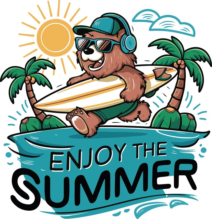 Vector zomer illustratie