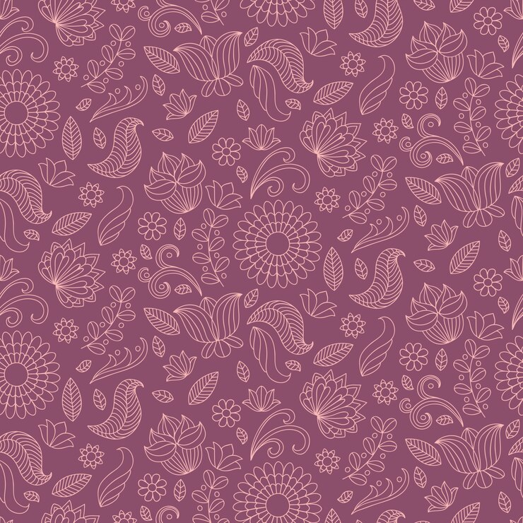 Zomer naadloze bloemmotief met bloemen en bladeren.